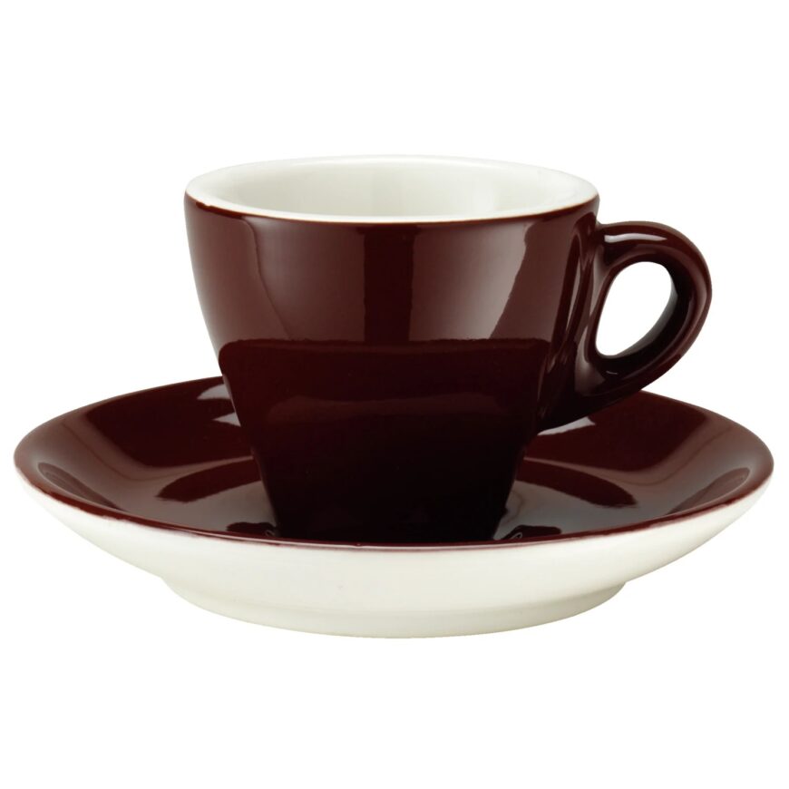hrnek na espresso s podšálkem