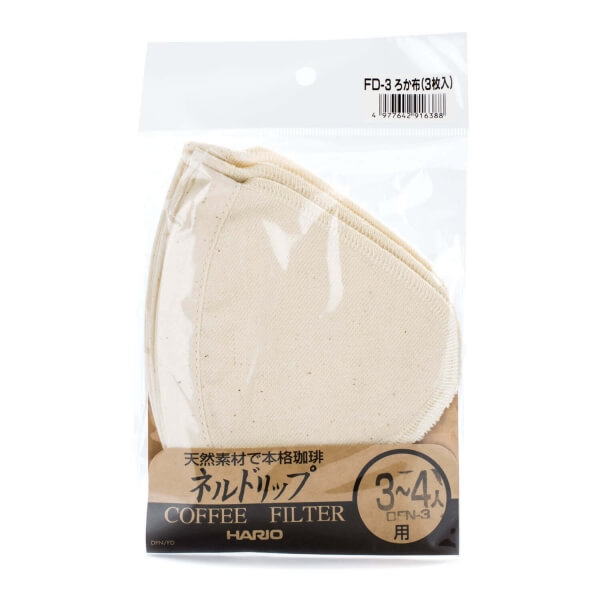 Filtry bavlněné pro překapávač Hario 240ml