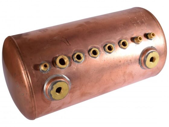 měděný boiler