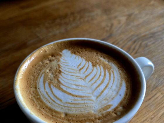 cappuccino latte art