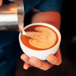 latte art rosseta