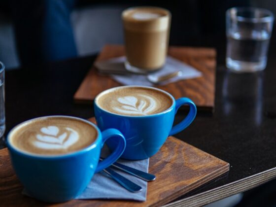 cappuccino latte art