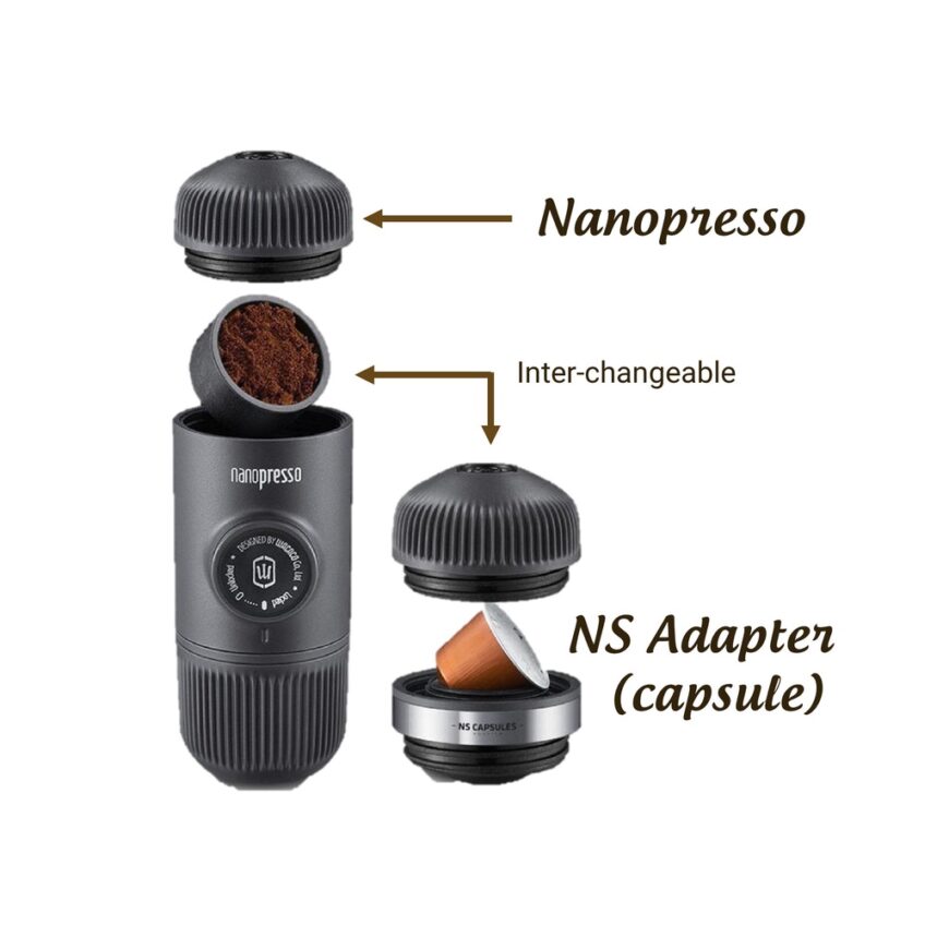 Schéma instalace Nespresso adaptéru