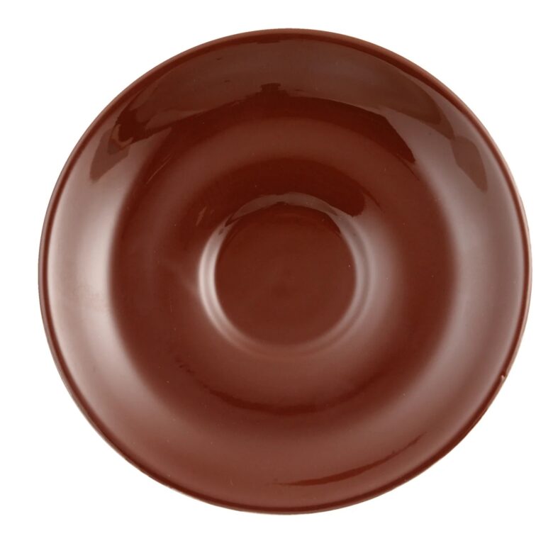 hnědý podšálek espresso