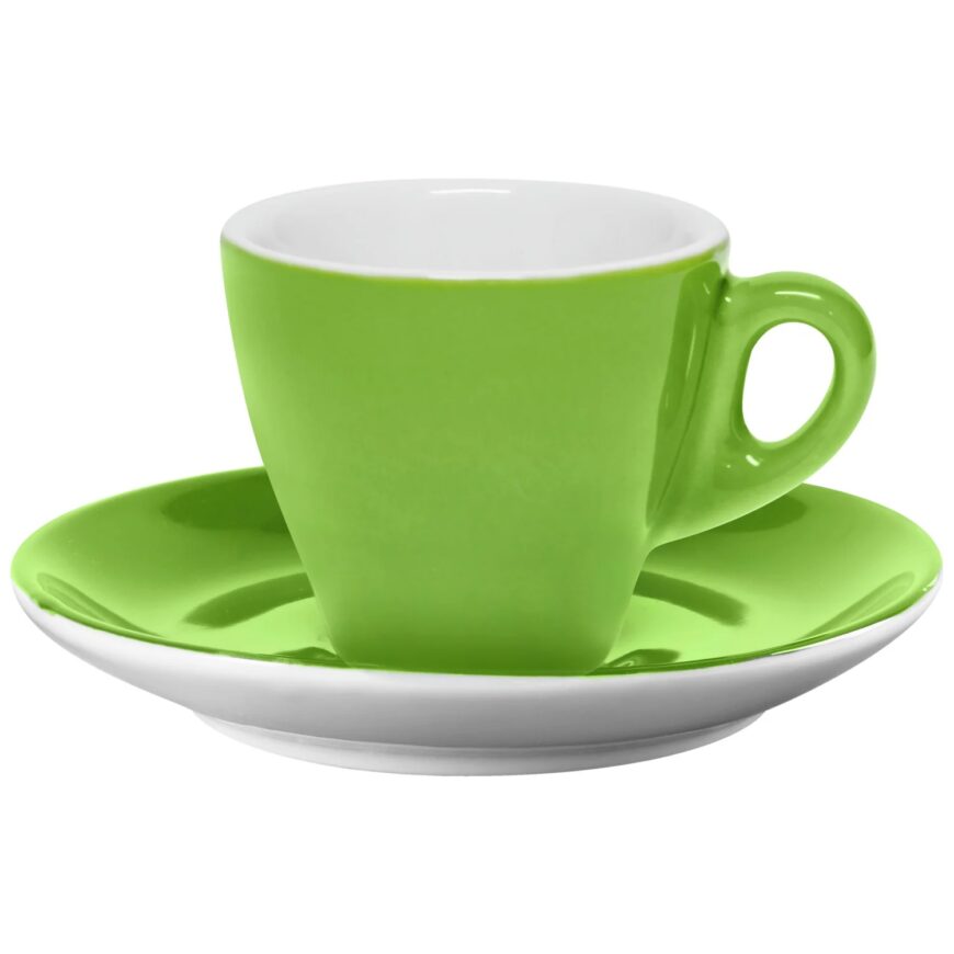hrníček na espresso s podšálkem