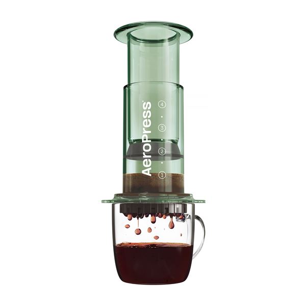 Aeropress Clear zelený