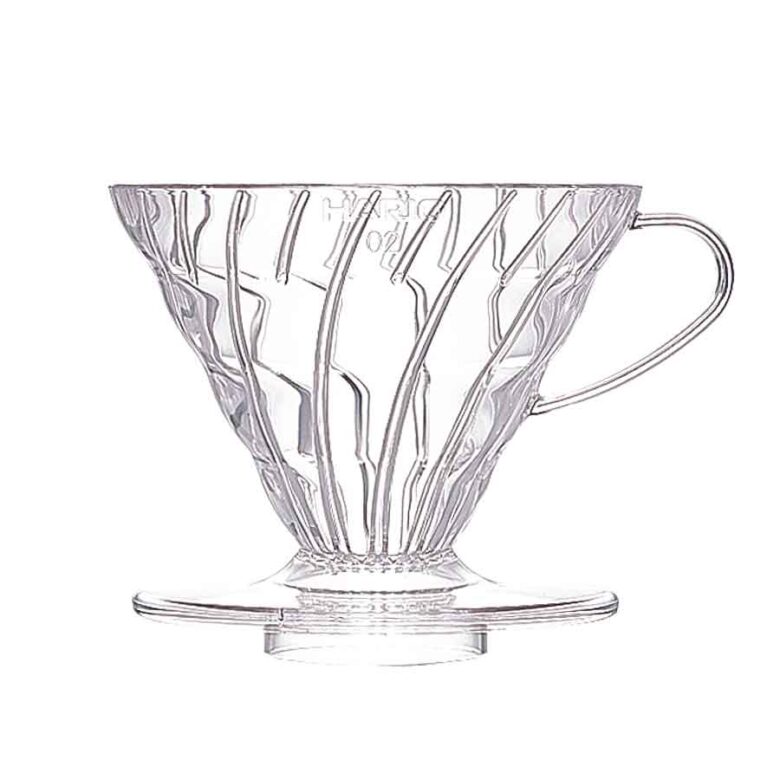 Překapávač Hario V60-02 plastový čirý