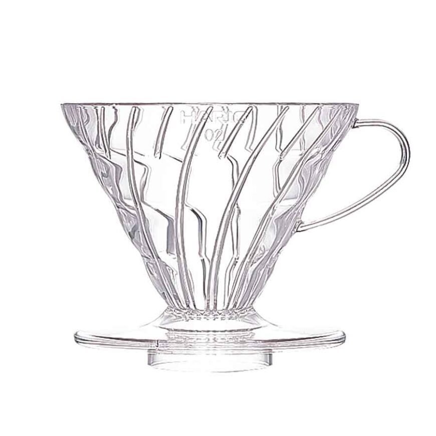 Překapávač Hario V60-02 plastový čirý