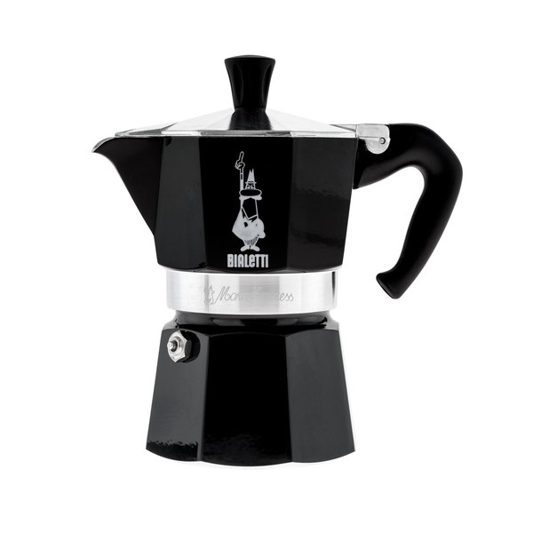 Moka konvička Bialetti 3 šálky černá