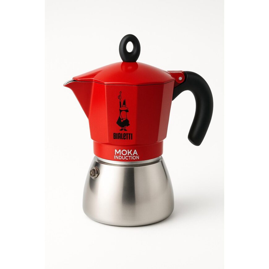 Bialetti Moka Indukční šálků červená 300 ml