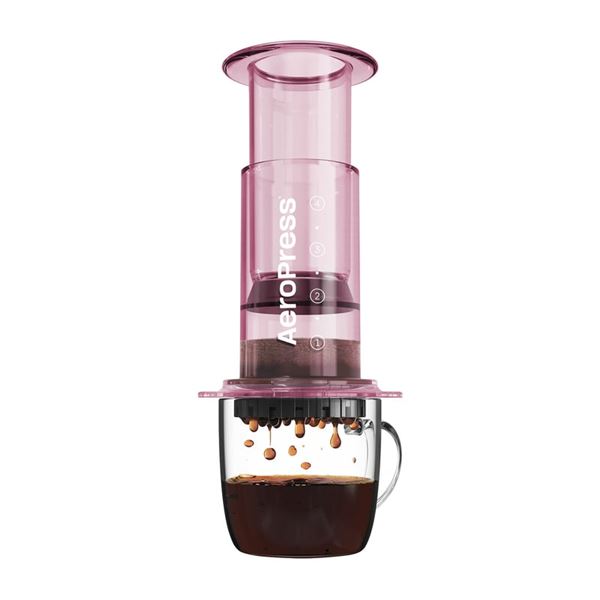Aeropress Clear růžový