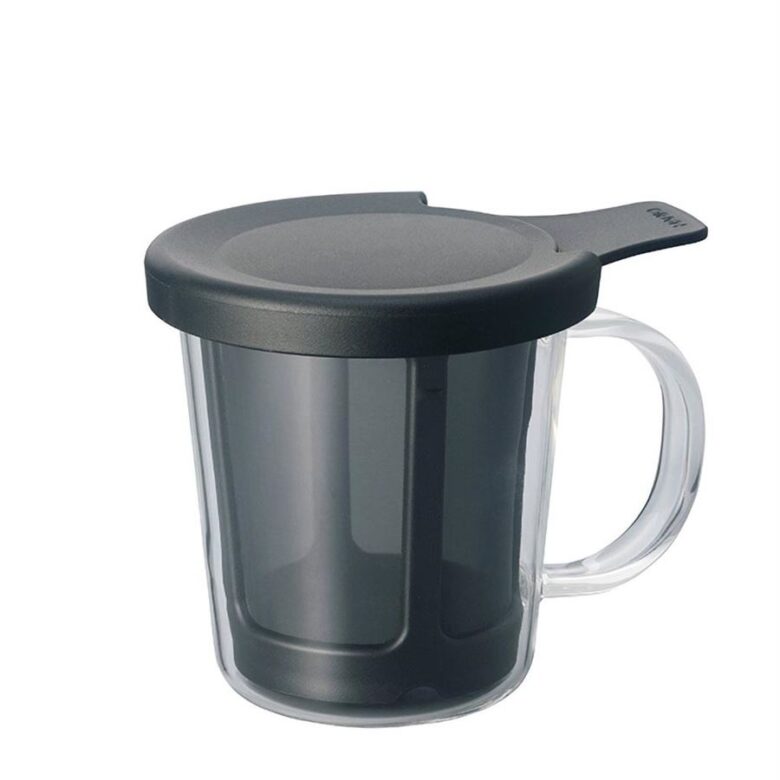Hario One Cup hrníček na kávu černý 200ml