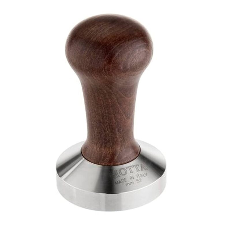 Tamper tmavé dřevo Motta 58mm