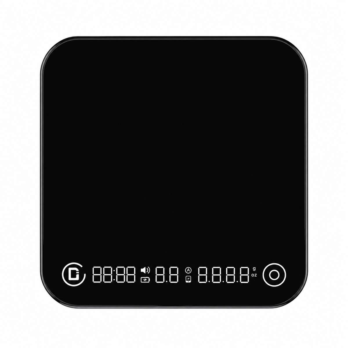 DiFluid Ti Precision Balance digitální váha 3000 g – černá