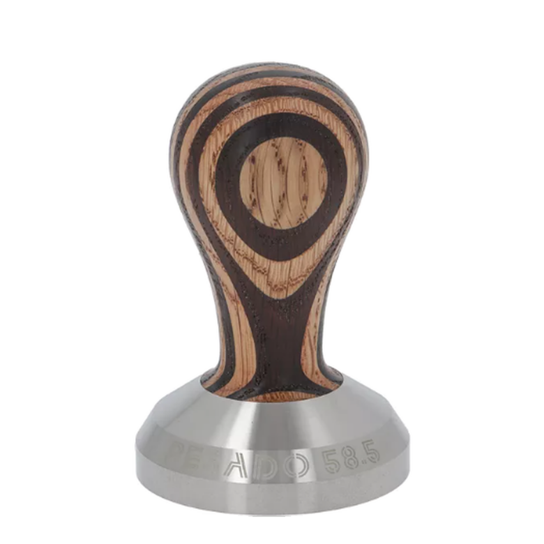 Pesado Raya – tamper 58,5 mm s dřevěnou rukojetí