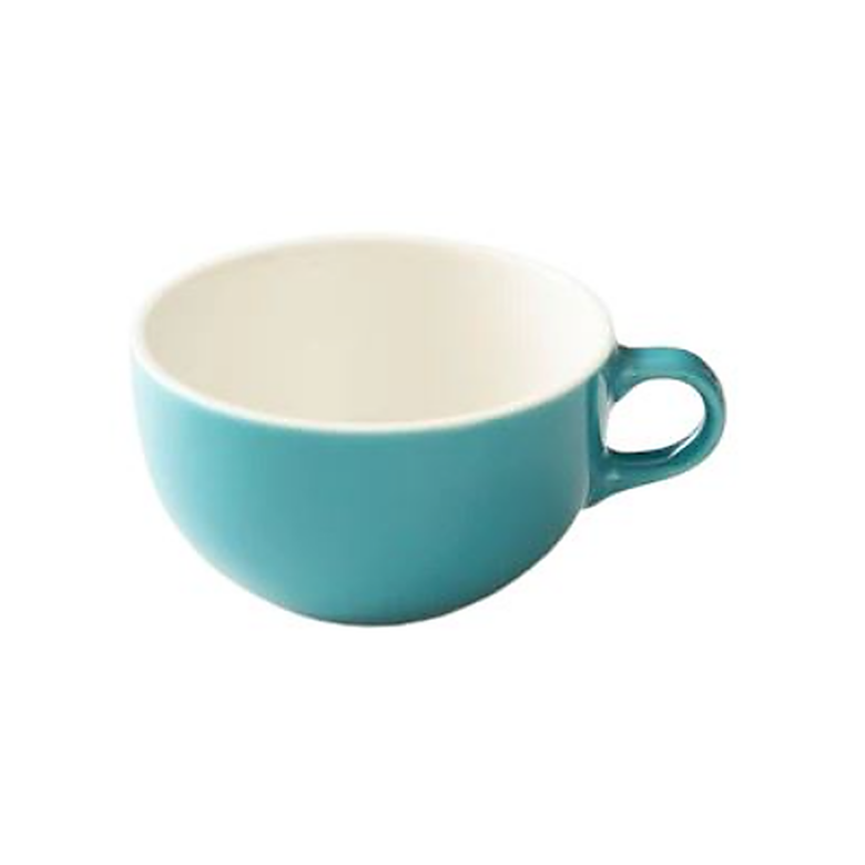 Origami Latte šálek 295 ml tyrkysový